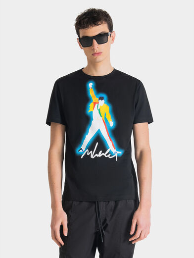 T-shirt with Freddie Mercury print - 1
