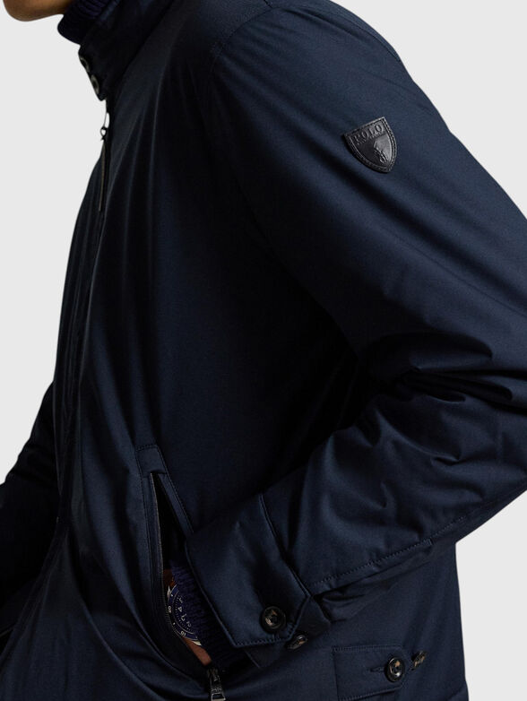 Transitional jacket with a double zip - 6