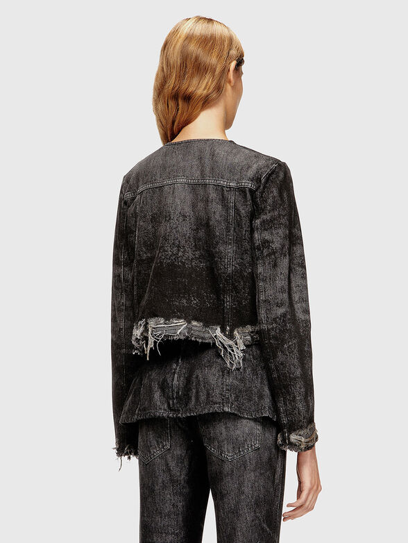 DE-GRAFFY-FSH short denim jacket  - 3