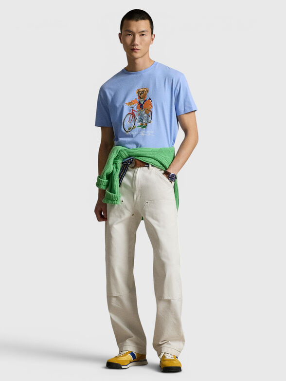 POLO BEAR T-shirt in blue  - 1