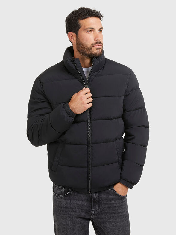 Black puffer jacket  - 1