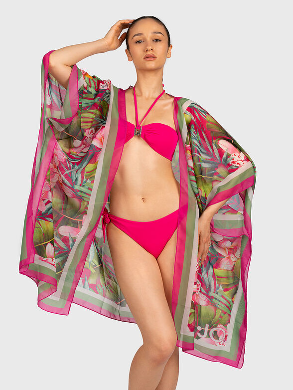 Kaftan with animal print - 1