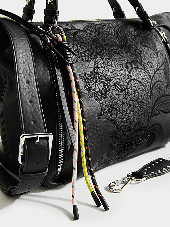 Black bag with embroidery - 5