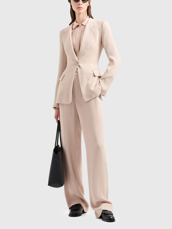 Straight trousers with high waist - 4