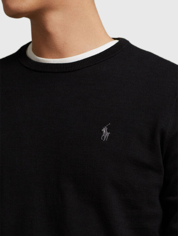 Slim fit cotton jumper - 4