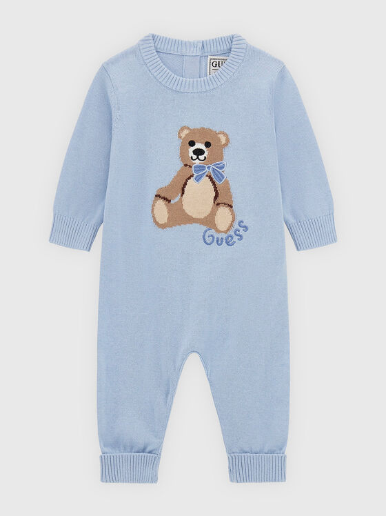 Светлосин гащеризон с копчета - 1