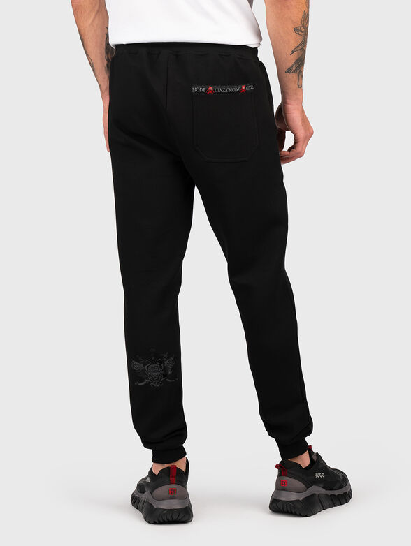 JS012 sports trousers with embroidery - 1