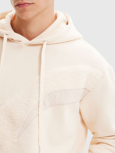 BASALTO black hooded sweatshirt - 3