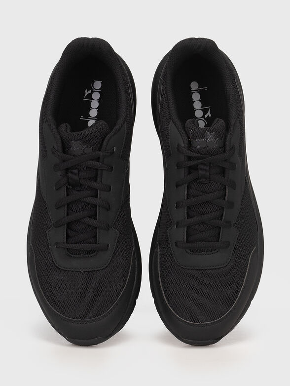 EAGLE 7 black sports shoes - 6