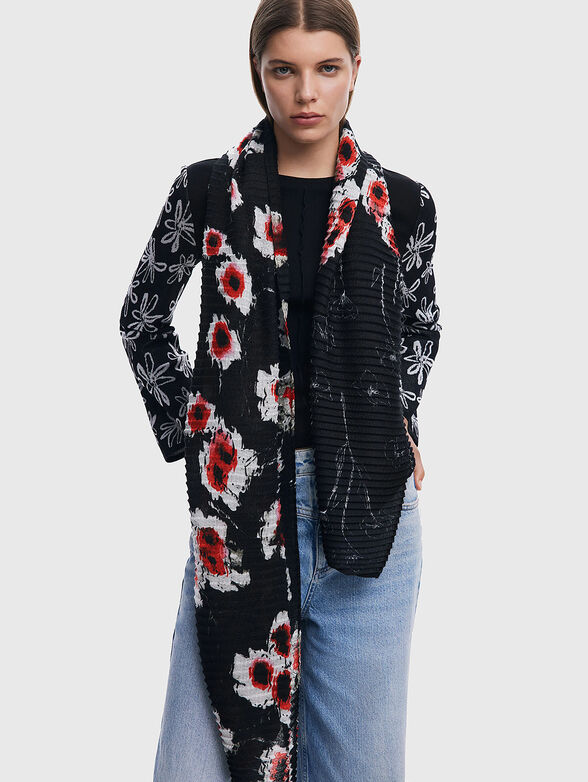 Floral print scarf - 2