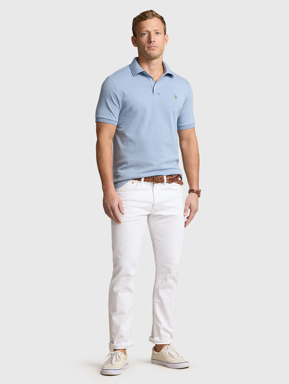 Polo shirt in light blue colour - 2