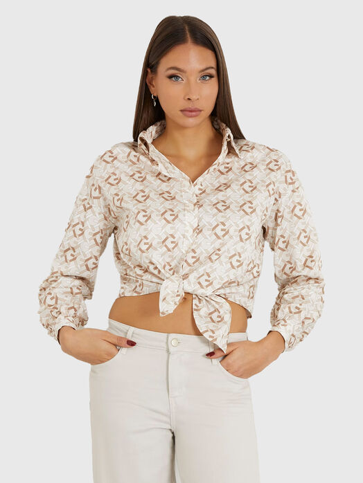 DEA bowed shirt