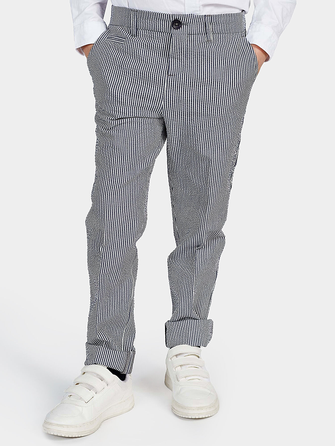 Guess striped pants store