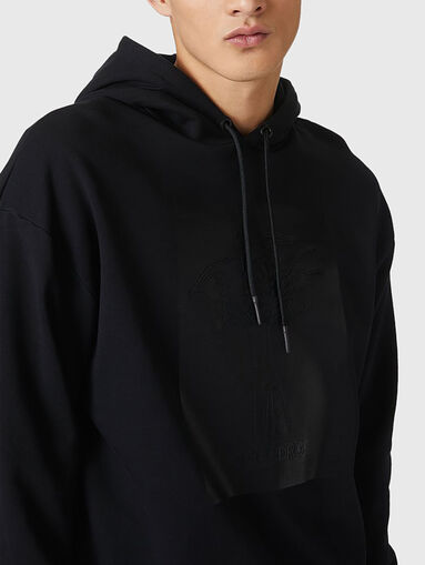 Hooded sweatshirt with print - 4