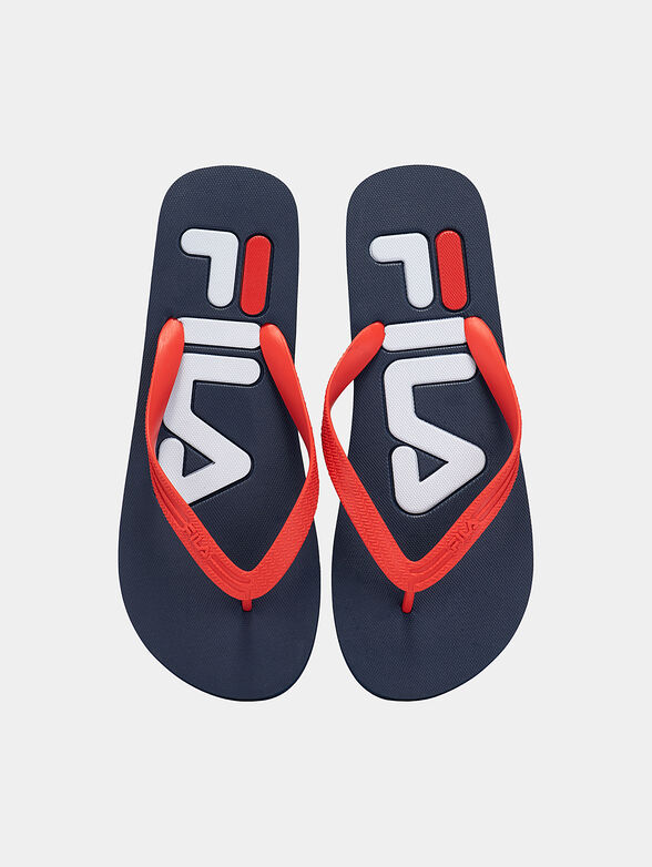 TROY black flip flops - 6