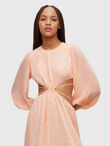 KASMATA dress with cut-out details - 4