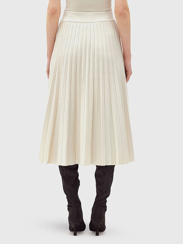 Midi skirt with elastic waist - 2