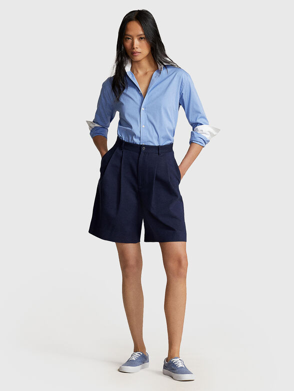 Wool blend short pants - 4