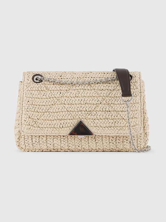 Чанта с плетена текстура  - 1