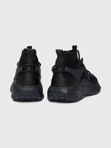 Slip-on shoes in black colour - 4