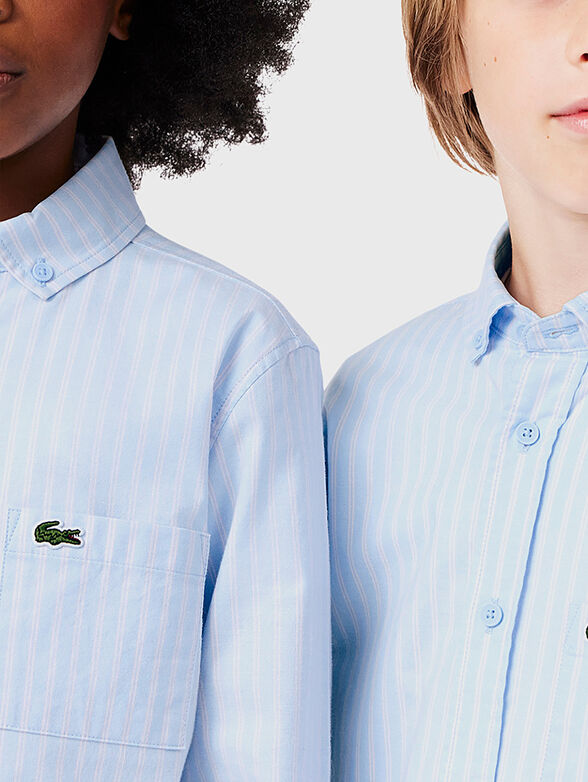 Striped oxford shirt - 4