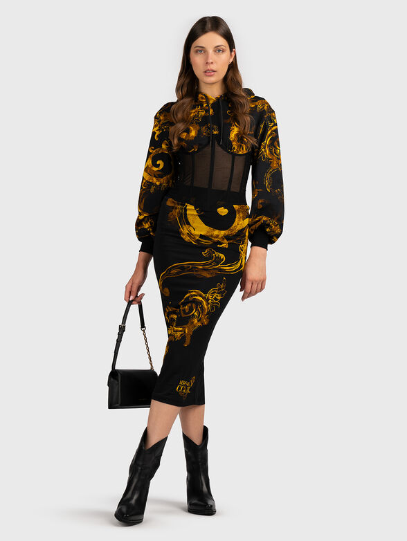 Sweatshirt with sheer effect - 2