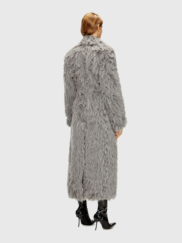 W-GLAMO-R1 wool coat  with soft texture - 3