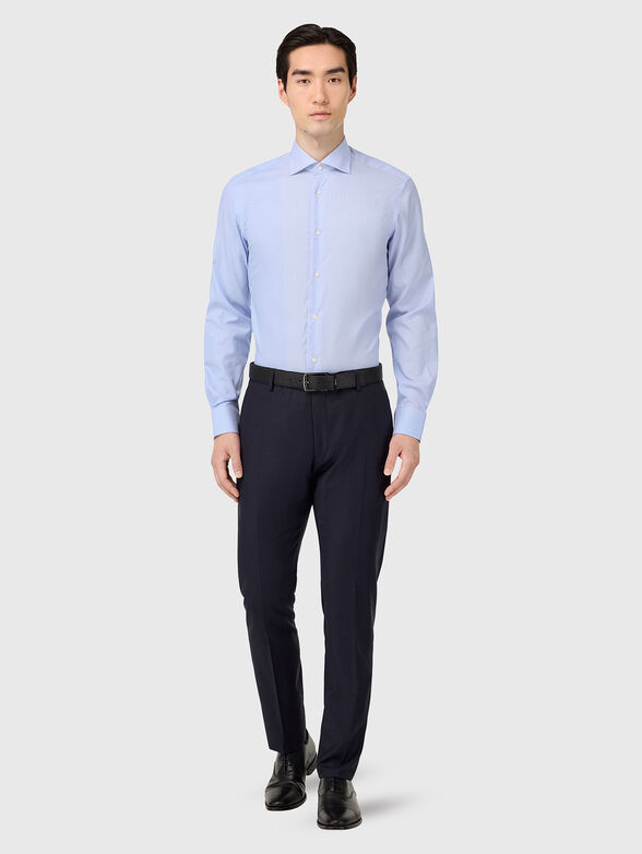 Light blue cotton shirt - 2