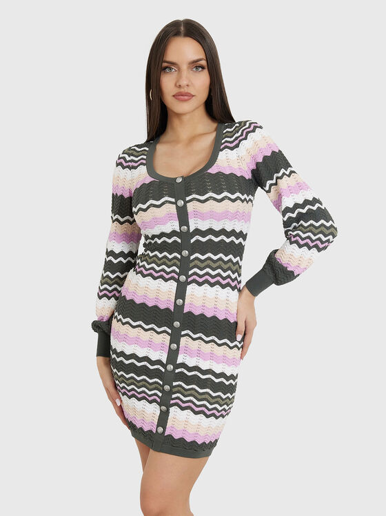 VIRGINIA knitted mini dress - 1
