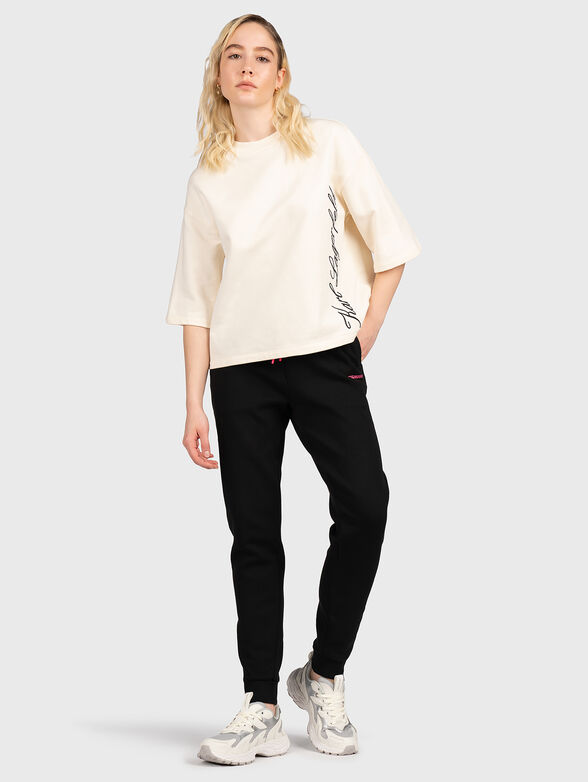 HOTEL KARL black sweatshirt with logo inscription - 2