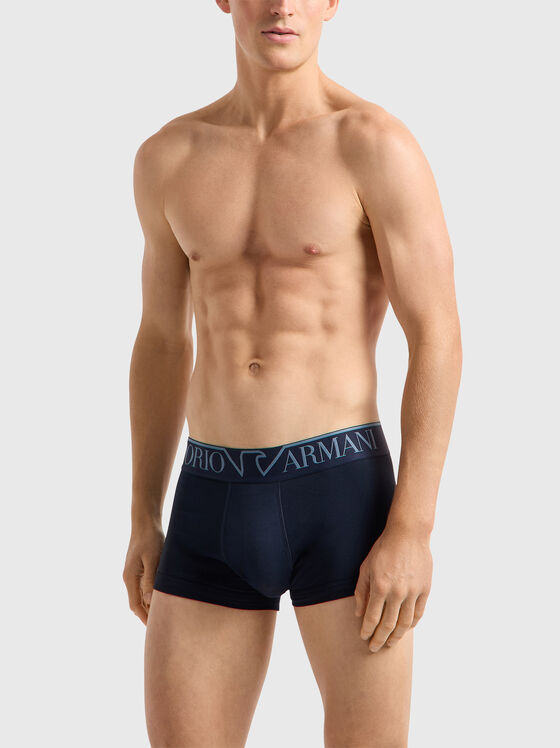 Боксерки с лого детайл - 1