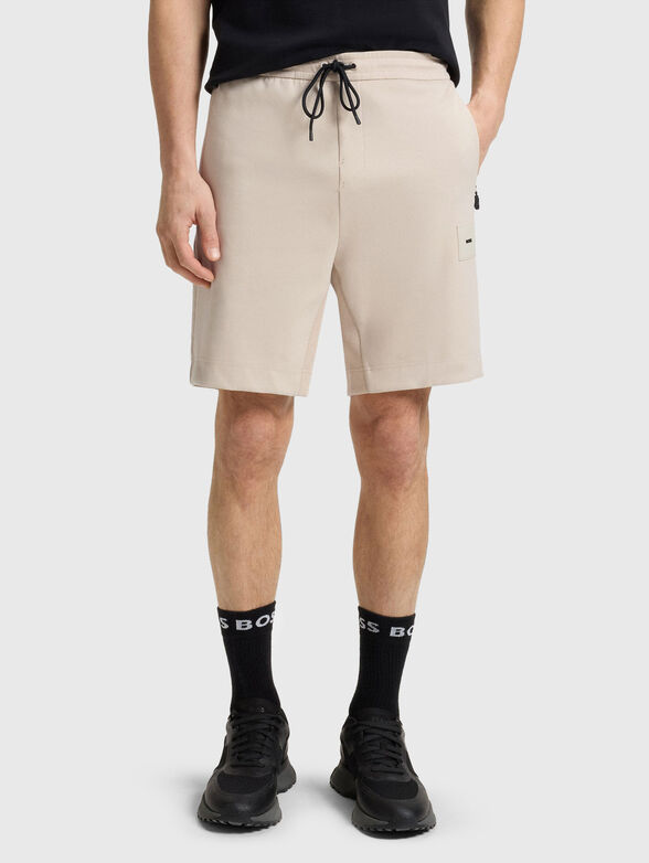 Sports shorts with logo - 1