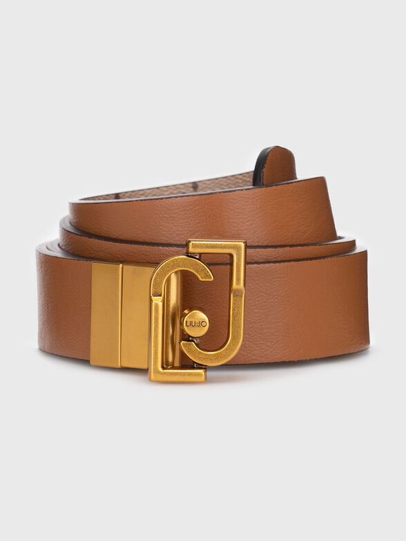 Belt with buckle logo - 2