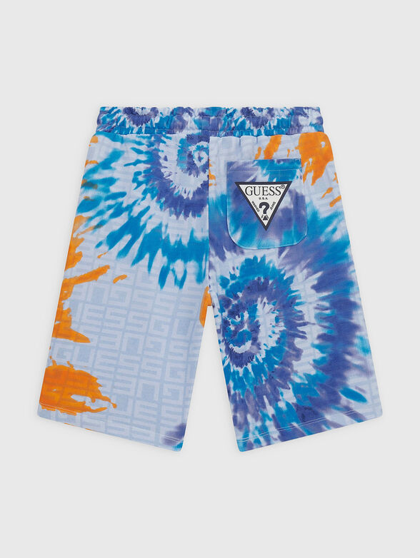 Multicoloured shorts with logo - 2