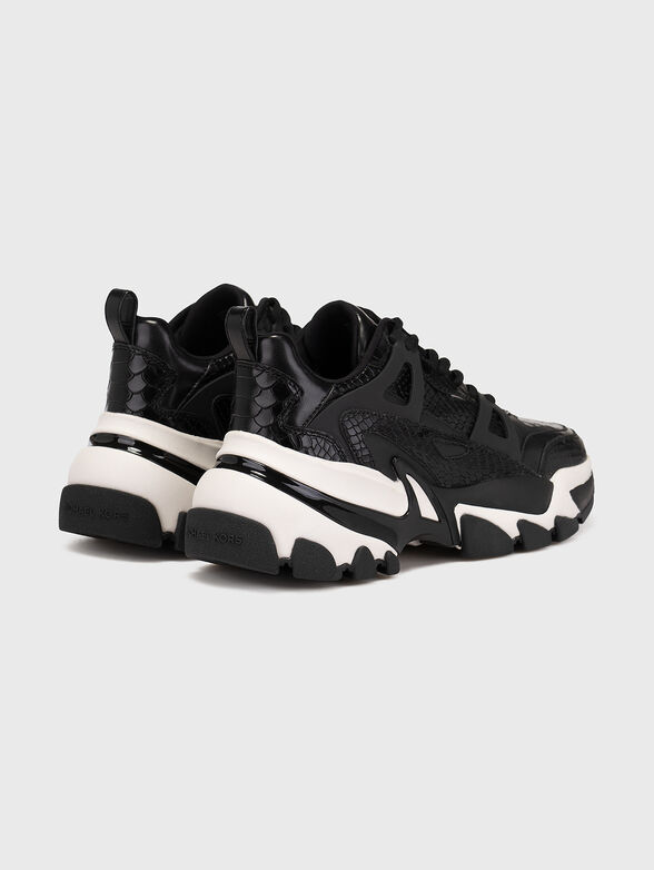 NICK black sports shoes - 3