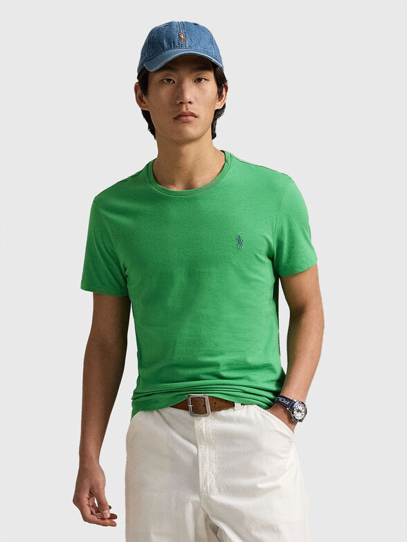 Slim fit jersey crewneck T-Shirt - 1