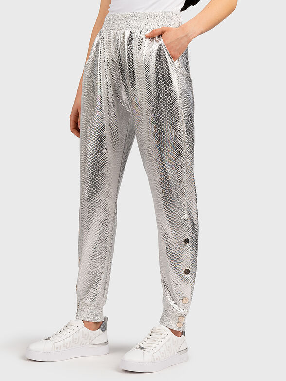 Pants with snake texture - 1