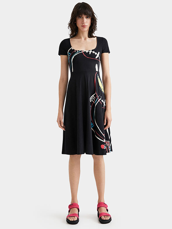 ROMA dress in black color - 6
