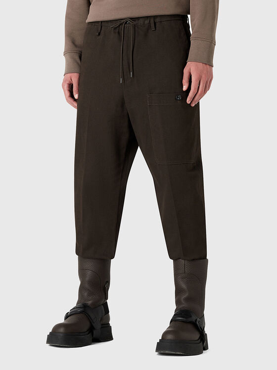 Кафяв панталон - 1