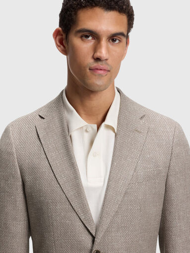 Slim single breasted blazer - 3