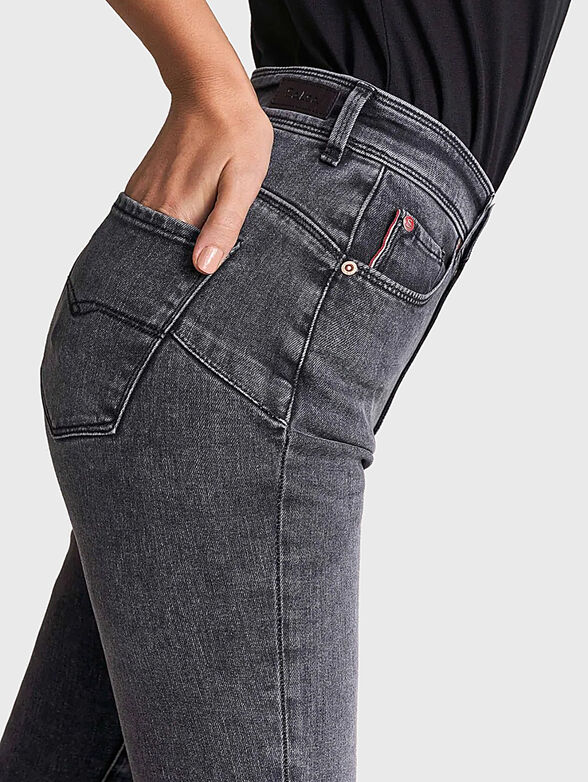 SECRET GLAMOUR Black skinny jeans - 4