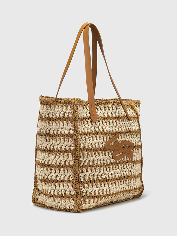 Woven bag with embossed logo - 3