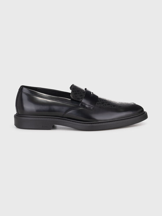 Black loafers - 1