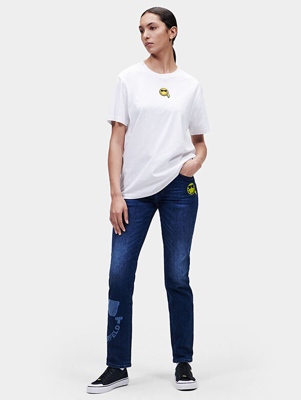 KARL X SMILEY Unisex T-shirt  - 2