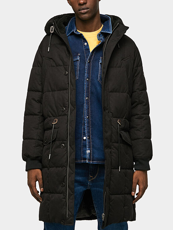 JADEN black padded jacket - 3