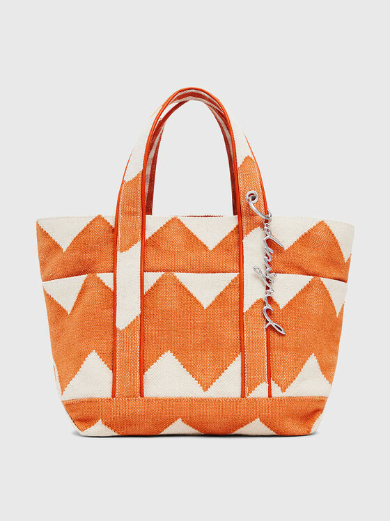 Big double faced bag with logo - 1