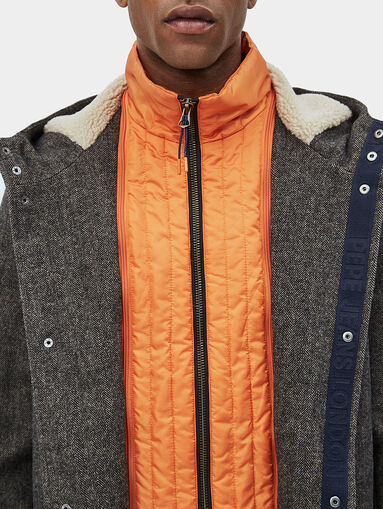 CAREW coat with removable panel - 5