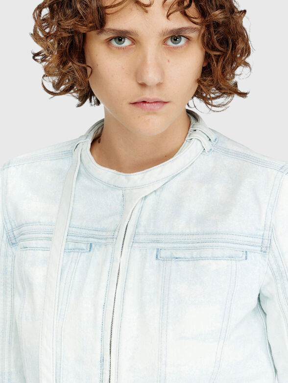 DE-SAPHIX-FSI denim jacket in light blue - 4
