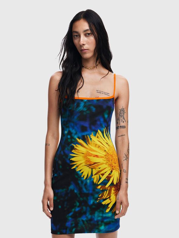 Sunflower midi dress - 1