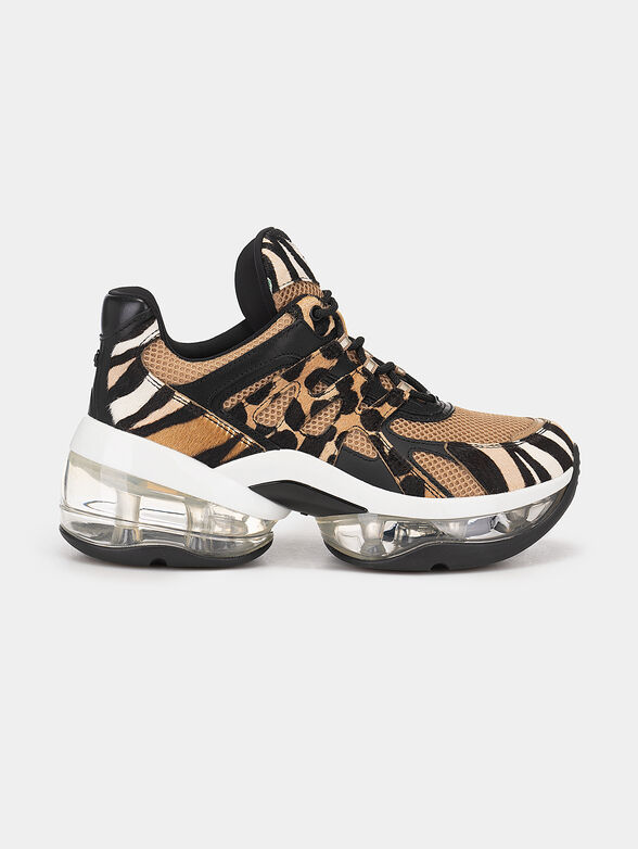 Multicolor sneakers with animal print  - 1
